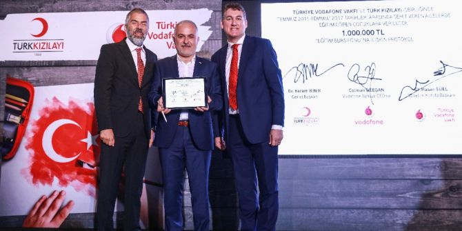Türkiye Vodafone Vakfı Ve Türk Kızılayı’ndan Şehit Ailelerine Destek