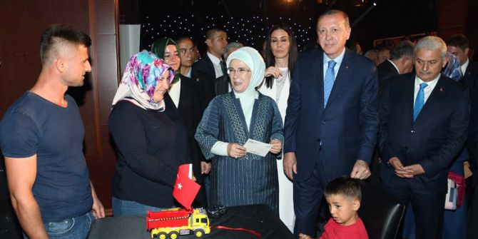 Erdoğan’dan 15 Temmuz’un Sembolü Minik Utku Enes’e Özel İlgi