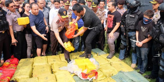 Endonezya’da Bin Kilogram Uyuşturucu Ele Geçirildi