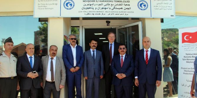 Nevşehir’de Sığınmacılar Ve Göçmenlerle Dayanışma Derneği Açılışı Yapıldı