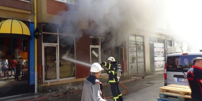 Kütahya’da Korkutan Yangın