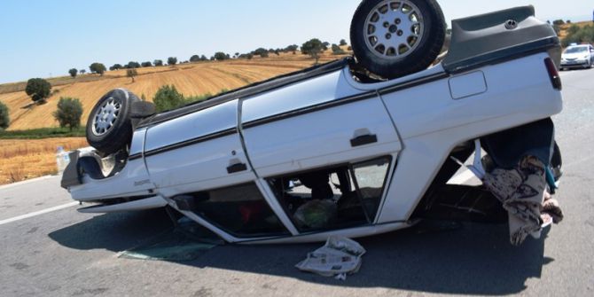 Biga’da Kaza: 8 Yaralı