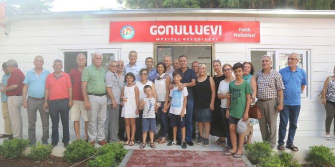 Mezitli Belediyesi, Gönüllü Evlerine Bir Yenisini Daha Ekledi