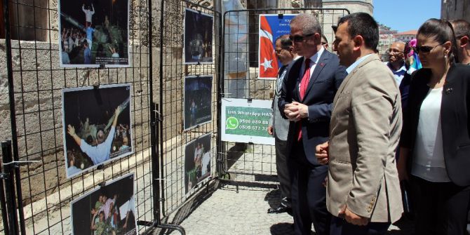 İha’nın ’15 Temmuz Destanı’ Fotoğraf Sergisi Sivas’ta Açıldı