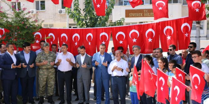 Siverek’te 15 Temmuz Resim Sergisi Açıldı