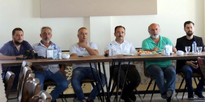 Başkan Cahan Basın Mensuplarıyla Bir Araya Geldi