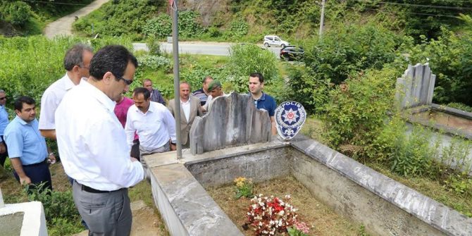 Çayeli’nde Şehitler Mezarları Başında Anıldı