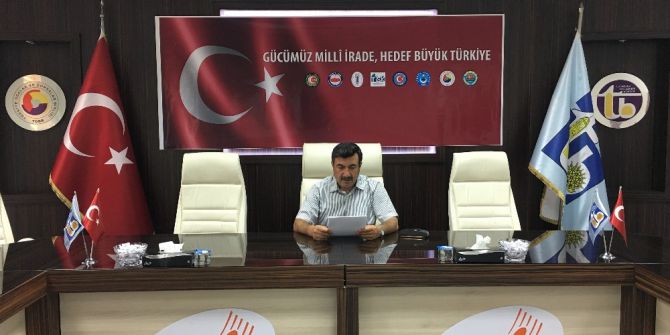 Çorum Ticaret Borsası Başkanı Ali Bektaş;