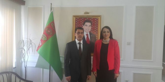 Patronlar Dünyasından Türkmenistan Ankara Büyükelçiliği’ne Ziyaret