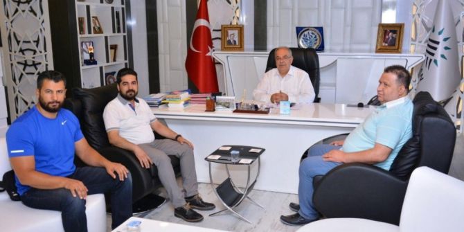 Adıyaman 1954 Spor’dan Başkan Kutlu’ya Ziyaret