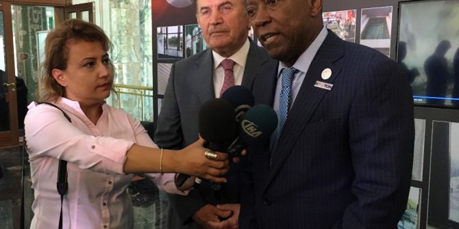 Houston Belediye Başkanı Sylvester Turner’den Başkan Kadir Topbaş’a Ziyaret