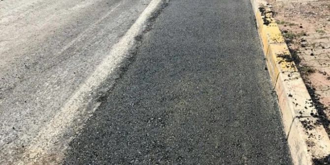 Körfez’de Bozulan Yollar Tamir Ediliyor