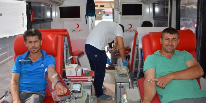 Korkuteli’de 9 Günde 552 Ünite Kan Toplandı