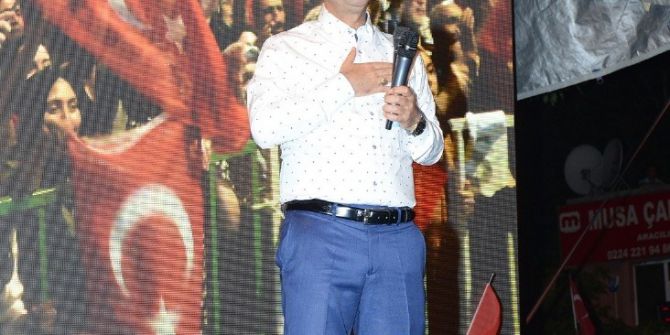 Edebali: “15 Temmuzu Unutmayacağız, Unutturmayacağız”