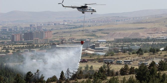 Konya’da Ormanlık Alandaki Yangın Kontrol Altına Alındı