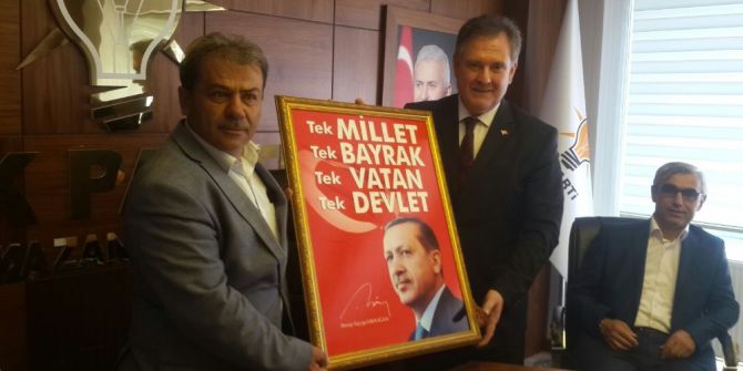 Başkan Saylar Ve Teşkilatından Anlamlı Ziyaret