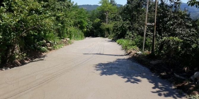 4 Mahallede Yol İyileştirme Çalışması