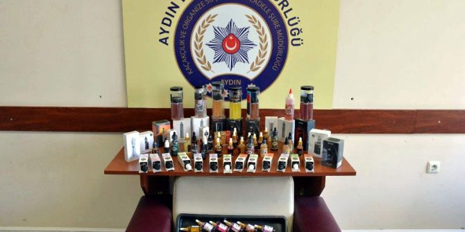 Aydın’da Elektronik Sigara Operasyonu