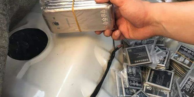 Nusaybin Yakıt Deposunda Kaçak Telefon Ele Geçirildi