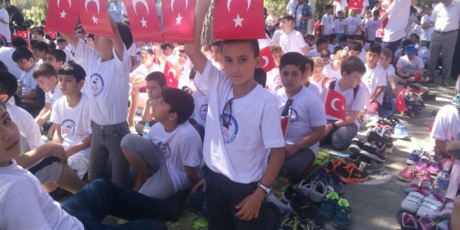 Kur’an-ı Kerim Kursu Öğrencileri Şehitleri Andı