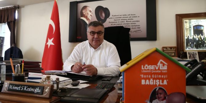 Başkan Kesimoğlu’ndan Lösemi Hastalarına Kumbaralı Destek
