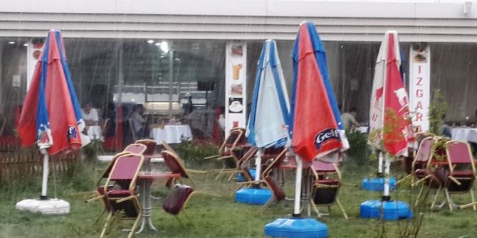 Van’da Yağmur Yağışı