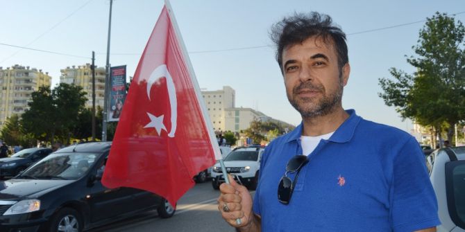 600 Araçlık “15 Temmuz” Konvoyu