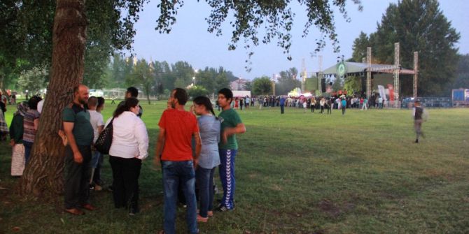 Aleyna Tilki’ye Edirne’de Yağmur Şoku