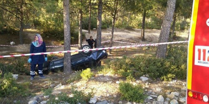 Denizli’de Otomobil Takla Attı: 1 Ölü