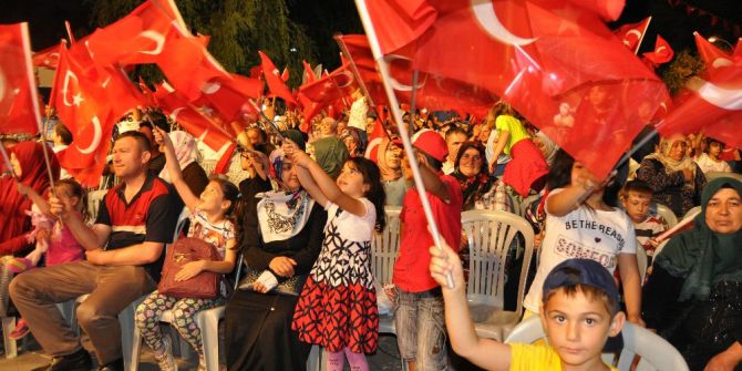 Gölbaşı’nda “Demokrasi Nöbeti” Başladı