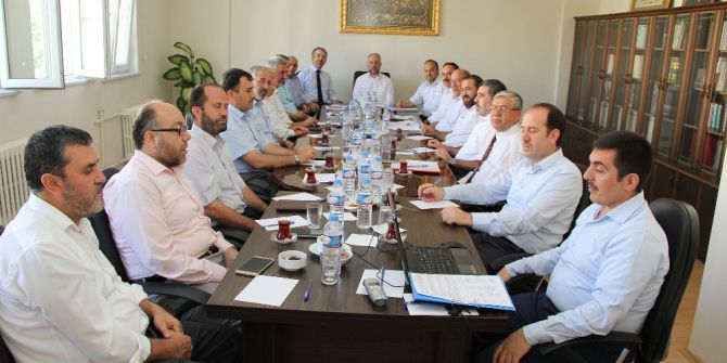 İlçe Müftüleri Temmuz Ayı Toplantısı Talas’ta Yapıldı