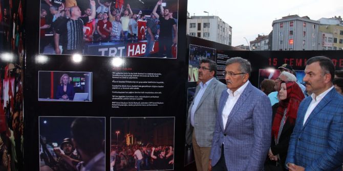 Zeytinburnu’nda ‘15 Temmuz Destanı’ Sergisi Açıldı