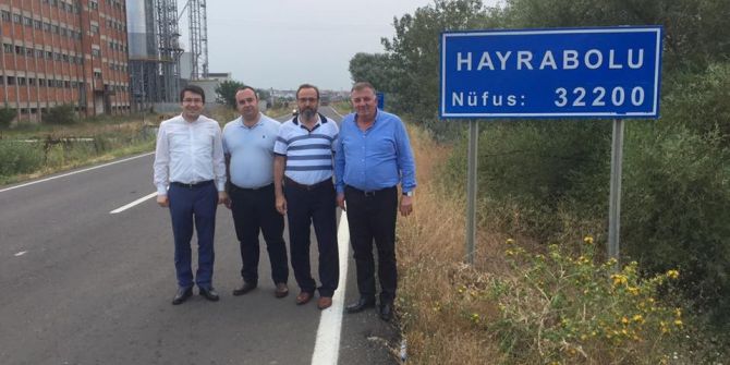 Tekirdağ-hayrabolu Bölünmüş Yol Çalışması Başlıyor