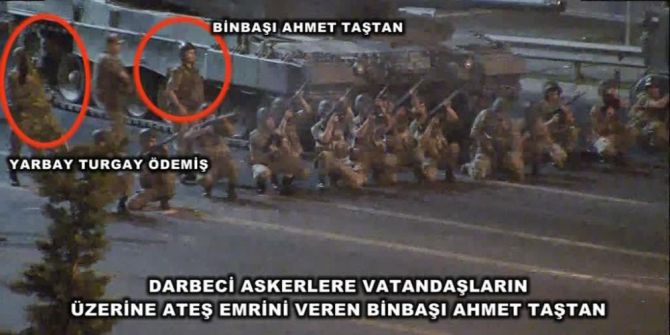 Vatandaşlar İnsan Seli Halinde Darbeci Hainlerin Üzerine Böyle Koştu