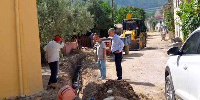Bayırköy’de Alt Yapı Çalışmaları Devam Ediyor