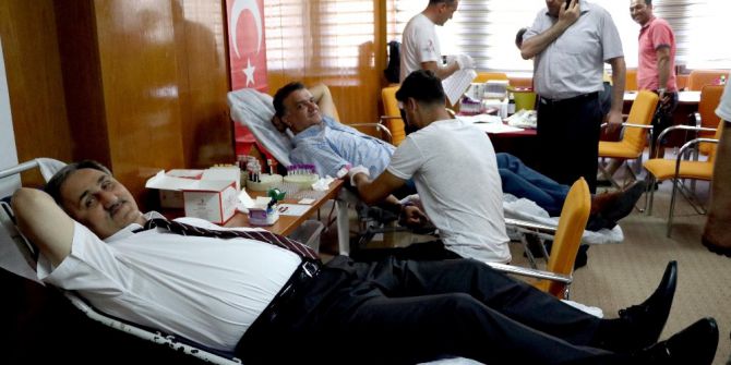 15 Temmuz Şehitleri Ve Gazileri Anısına Kan Bağışı