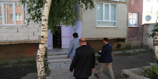 Erzurum Khb Genel Sekreteri Güler, Şehit Ailesini Ziyaret Etti