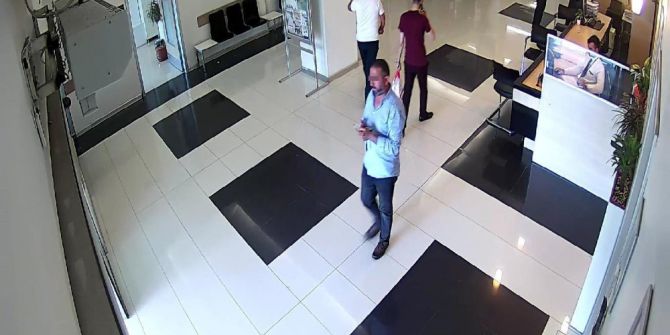 Hastaneden İlaç Hırsızlığı Kamerada