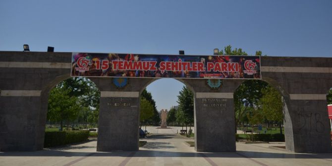 Parkoman’ın İsmi 15 Temmuz Şehitler Parkı Olarak Değiştirildi