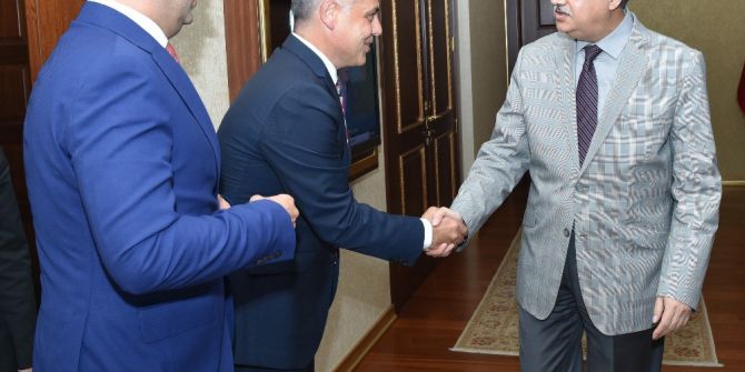 Mersin Giad Yönetiminden Vali Su’ya Ziyaret