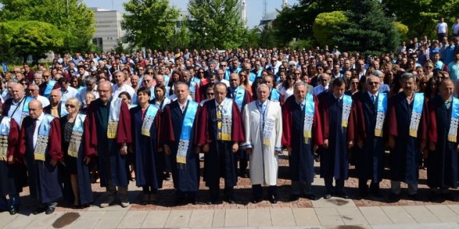 Esogü 15 Temmuz Demokrasi Ve Milli Birlik Günü Töreninde Tek Yürek Oldu
