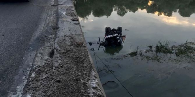 Tuğla Kamyonu Göle Uçtu: 1 Ölü