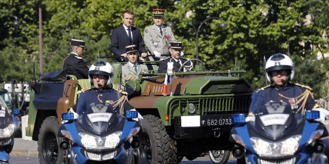 Trump, Fransa Ulusal Günü Kutlamalarında