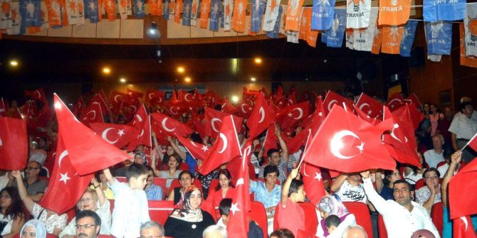 Aydın Ak Parti 15 Temmuz Şehitlerini Andı