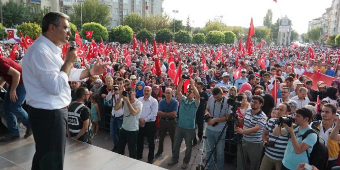 Recep Konuk; “İç Ve Dış Düşmanlar Heveslenmesin, Artık Türkiye’de Meydan Boş Değil”