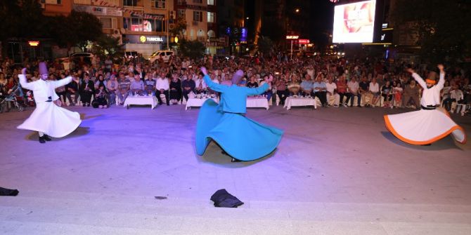 15 Temmuz Etkinliklerinde Semazenler İlgi Gördü