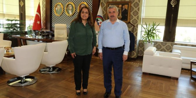 Başhekimden Başkan Baran’a Ziyaret