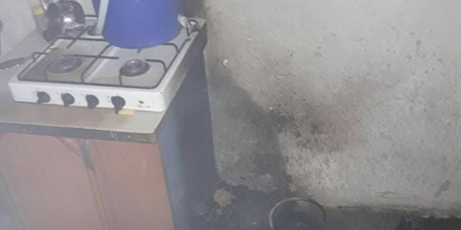 Ocakta Unutulan Yemek Yangına Neden Oldu