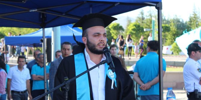 Mezuniyetinde 15 Temmuz’da Gazi Olduğu Geceyi Anlattı