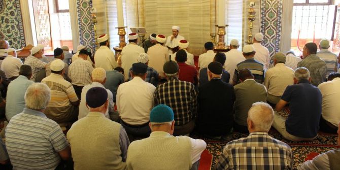 Selimiye Camii’nde Kırkpınar Kapsamında Mevlit Okutuldu